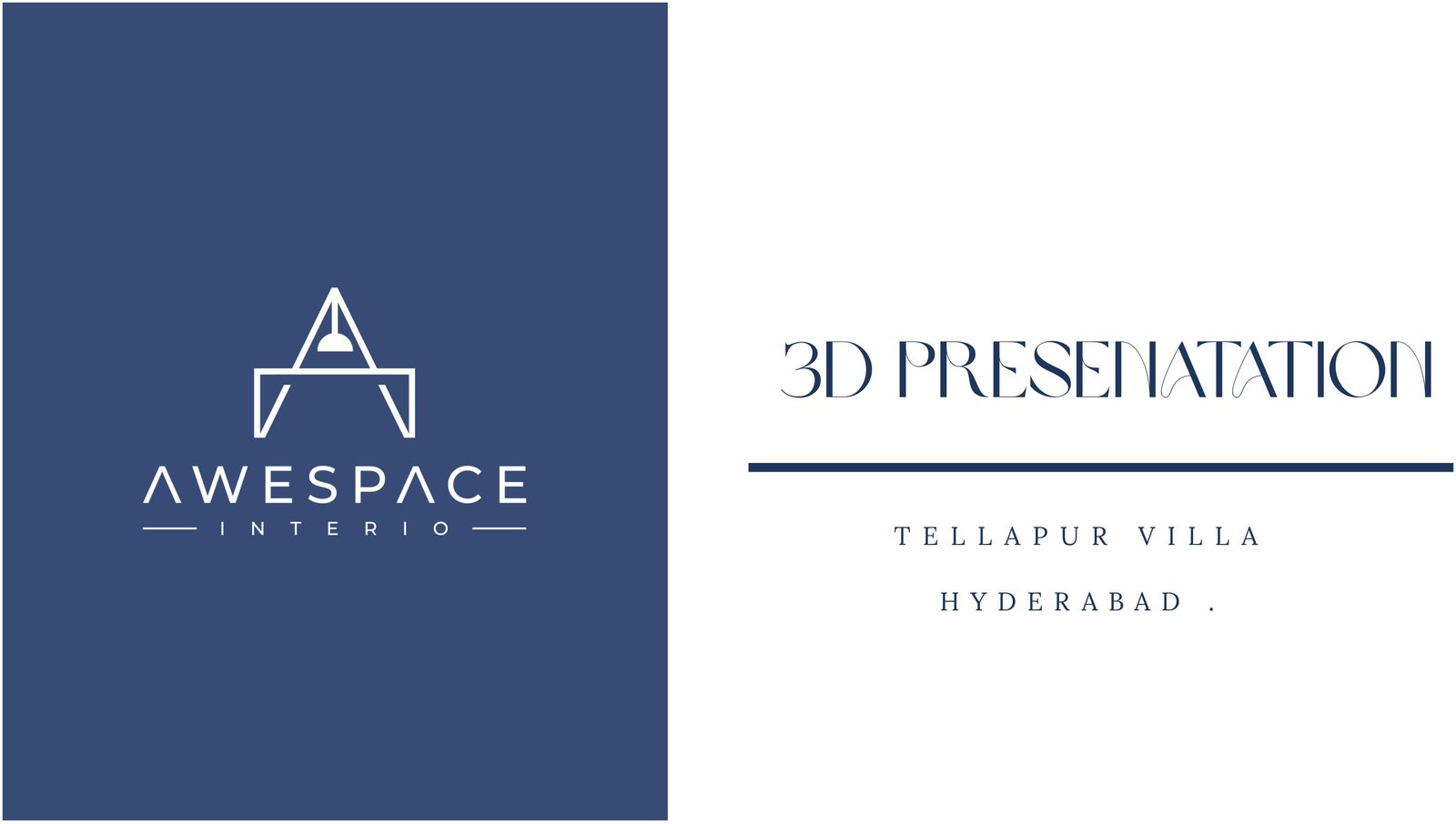 Tellapur Villa interior design project